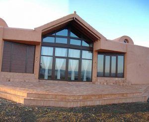 Casa ecológica sin cemento en Sierra Morena