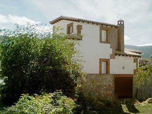 Casa con mirador octogonal