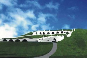 Proyecto apartamentos-cueva en dos niveles