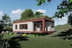 Apartamentos de 2 habitaciones sobre pilotis de 70 m2