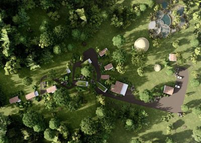 Minicasas prefabricadas Passivhaus Glamping en la Naturaleza
