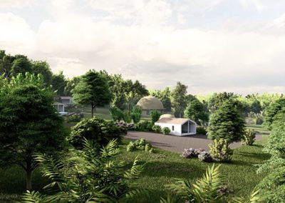 Minicasas prefabricadas Passivhaus Glamping en la Naturaleza