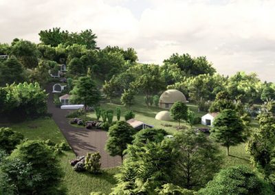 Minicasas prefabricadas Passivhaus Glamping en la Naturaleza