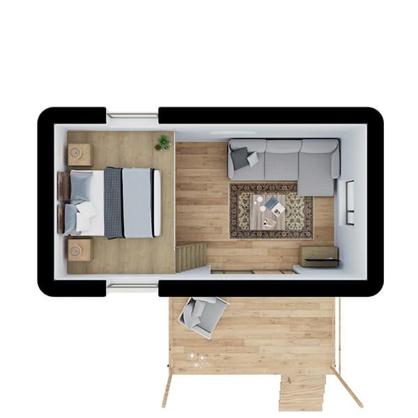 Comprar una casa modular de madera y paja